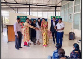 Participating in 'Drug Free India' program held at Yelahanka Government PU College on Women's Day